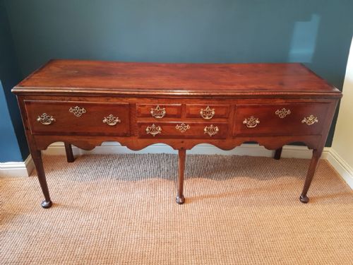 Superb George II Oak Country House Dresser