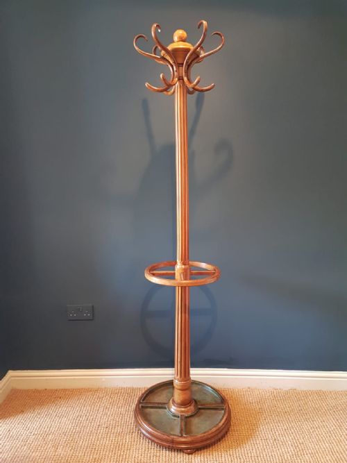 Victorian Walnut Hall Stand