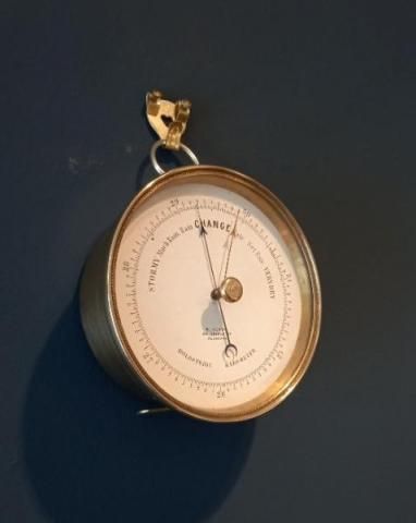 Mid Victorian Plymouth Marine Barometer