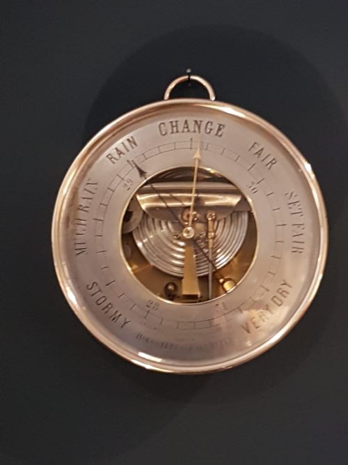 Victorian Steward of London Marine Barometer