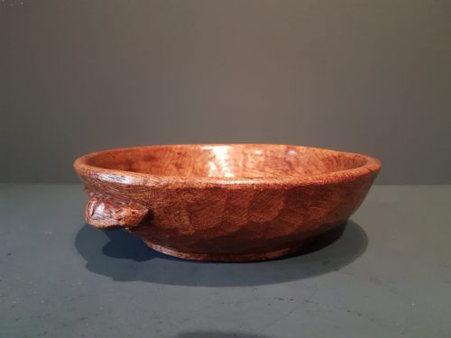 Original 1930'S Thompson of Kilburn Mouseman Bowl