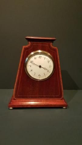 Quality Edwardian Inlaid Mantel Clock