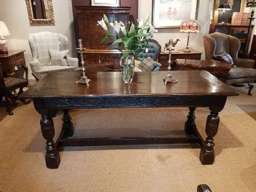 Period Oak Refectory Table