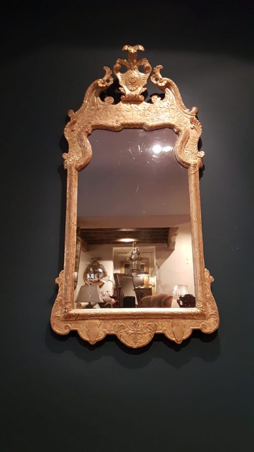 Fine Victorian Timber Gilt Mirror