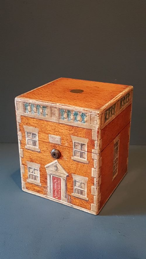 Victorian Country House Oak Spirits Box