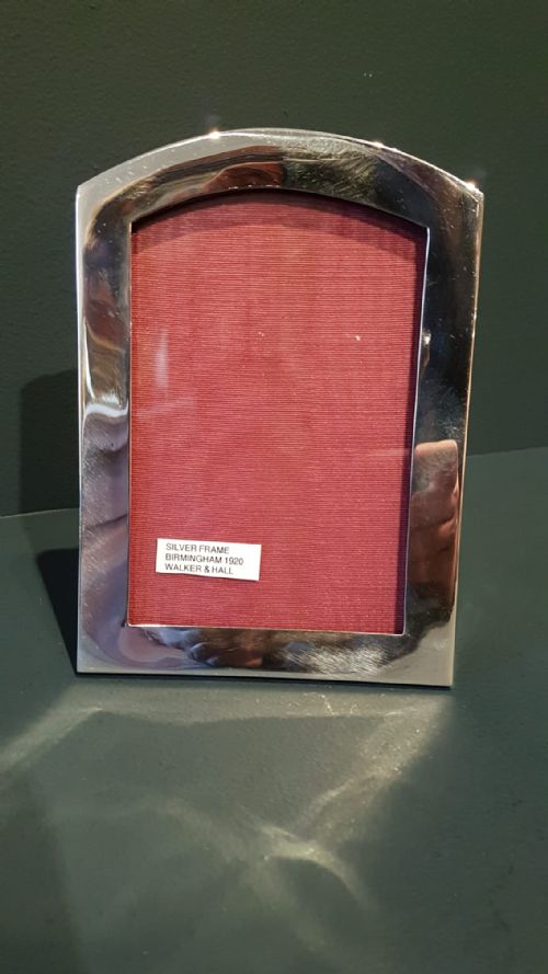 George V Silver Photo Frame by Walker & Hall