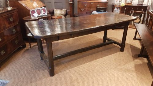 George III Oak Farmhouse Refectory Table