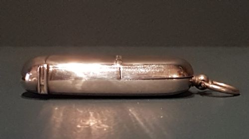 VICTORIAN SILVER SOVEREIGN AND VESTA CASE - ADDITIONAL PHOTO 3
