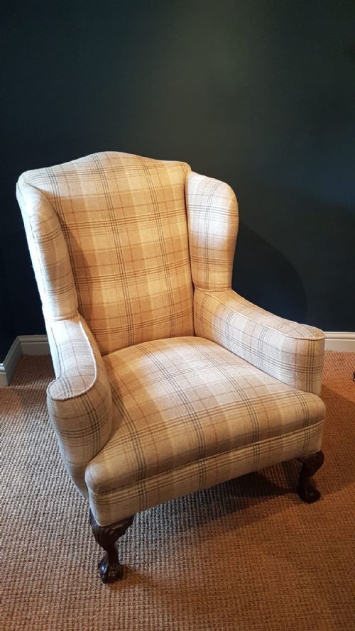 Victorian Wing Back Arm Chair