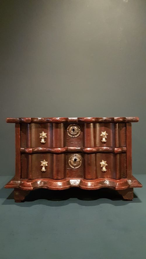 George I Oak Table Top Chest