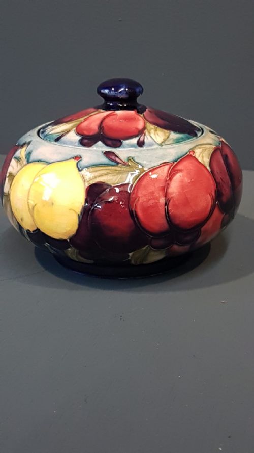 Moorcroft Wisteria Table Jar and Cover