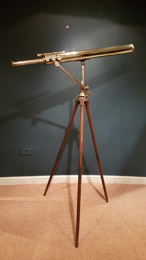 Victorian Telescope and Stand by Frank's, Manchester