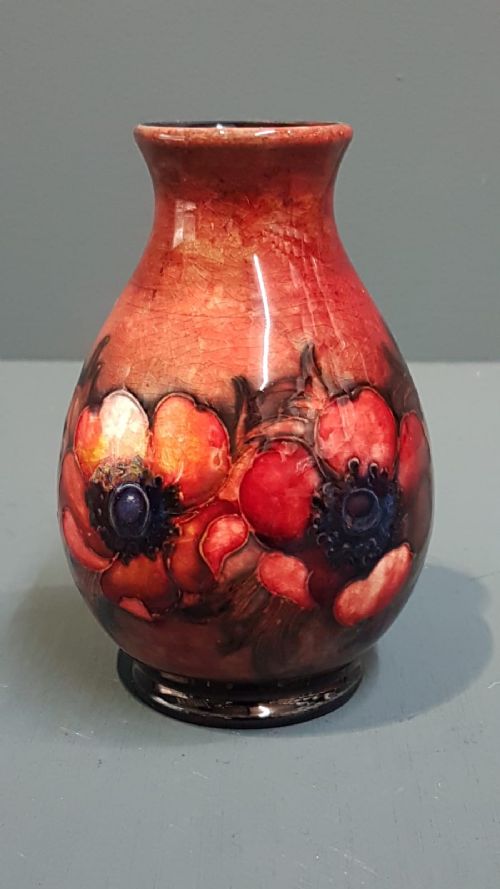 Moorcroft Anemone Flambe Vase