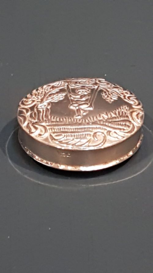 George V Silver Snuff