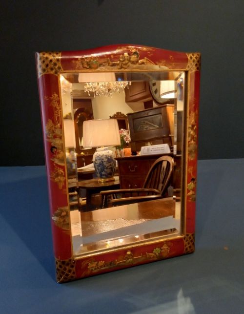 1920'S Chinoiserie Table Mirror