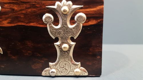 SUPERB EARLY VICTORIAN COROMANDEL SCENT BOTTLE BOX - ADDITIONAL PHOTO 2