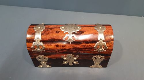 SUPERB EARLY VICTORIAN COROMANDEL SCENT BOTTLE BOX - ADDITIONAL PHOTO 5