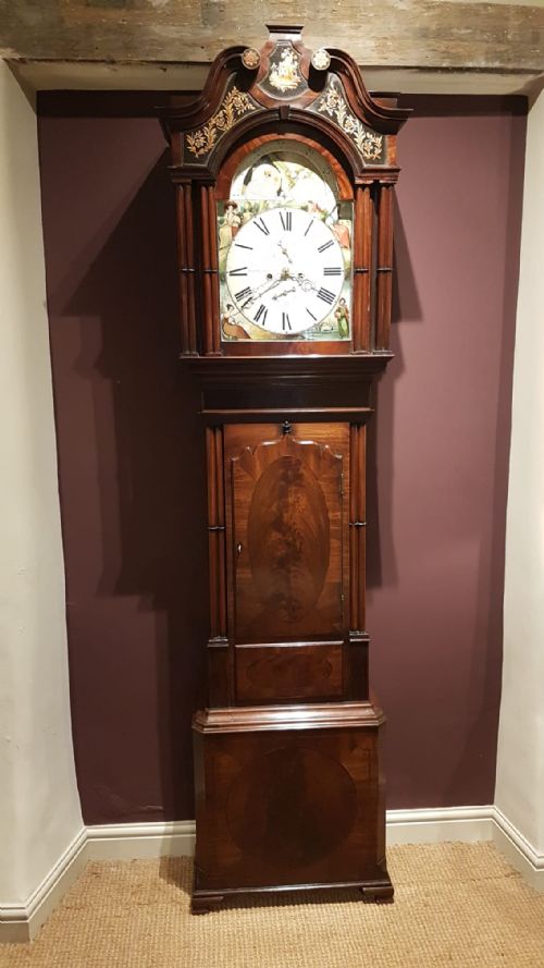 Impressive George III Mahogany 8 Day Longcase Clock