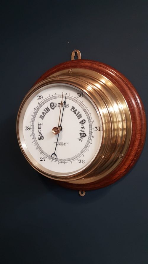 Barkers of Kensington Bulkhead Barometer