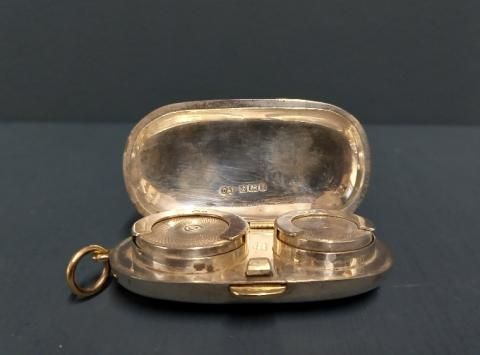 Edwardian Silver Double Sovereign Case