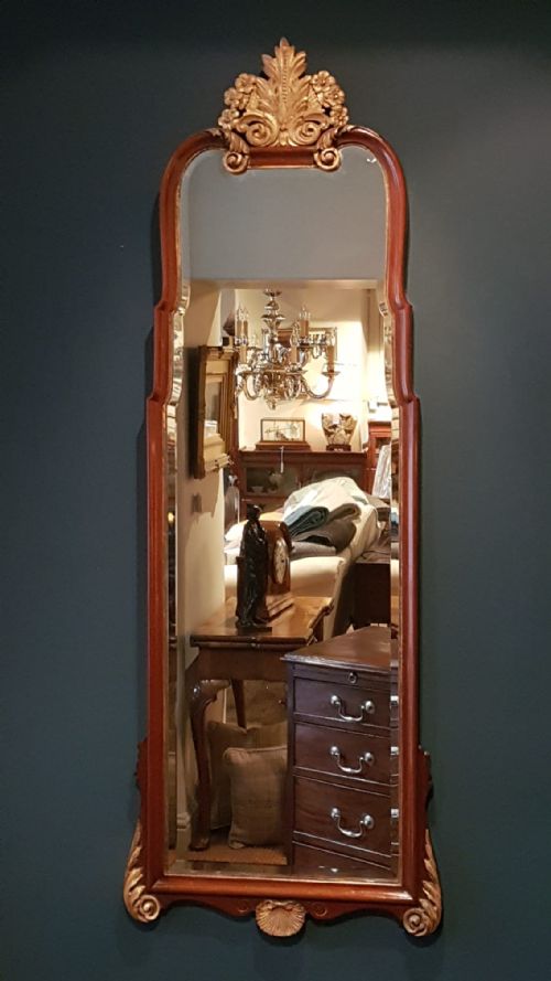 Fine George II Style Full Length Mirror