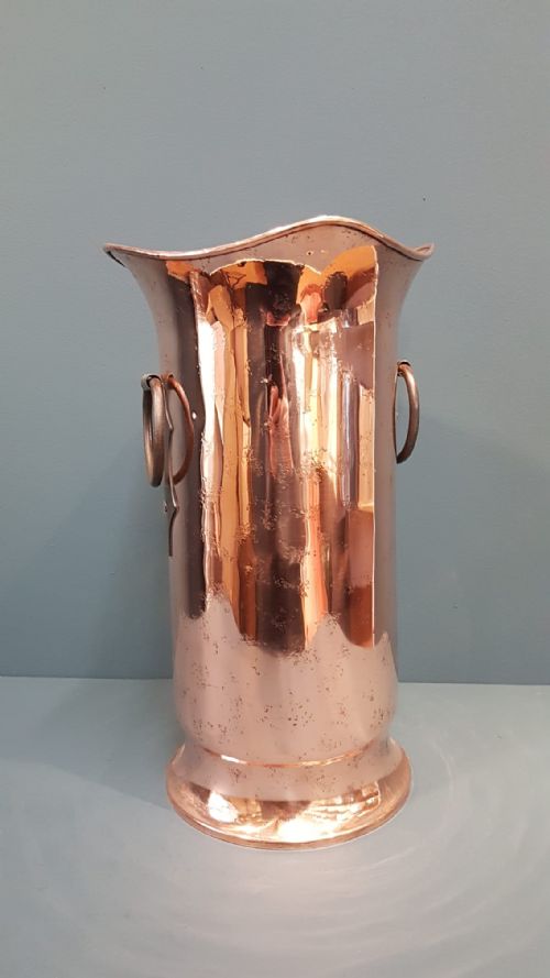 Copper Arts and Crafts Stick Stand