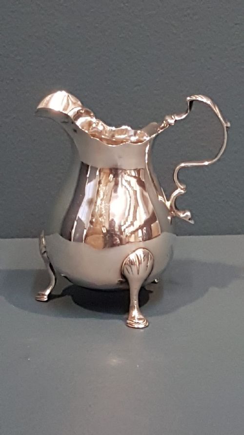 George II Silver Cream Jug