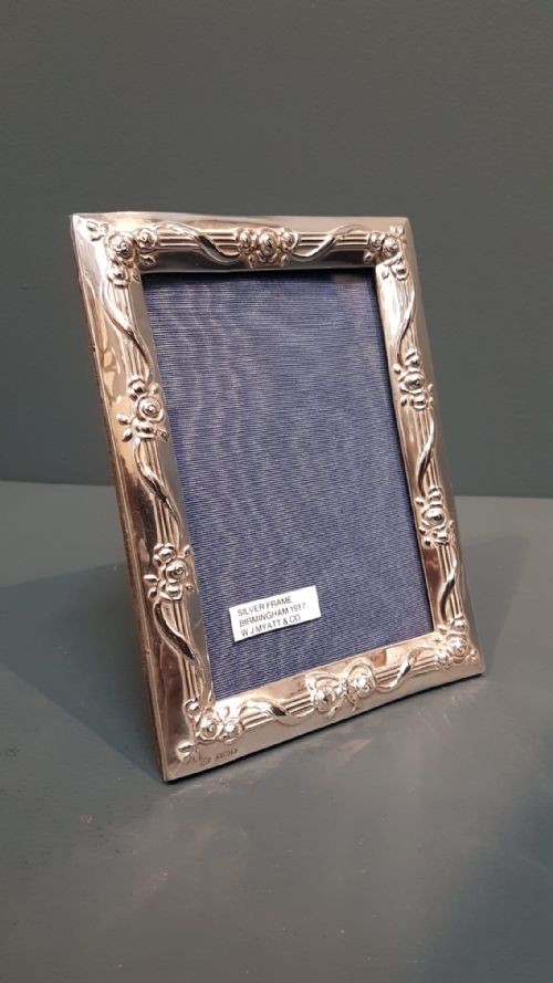 George V Silver Photo Frame