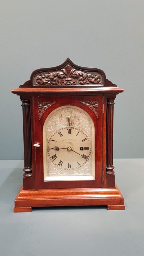 Victorian Double Fusee Bracket Clock