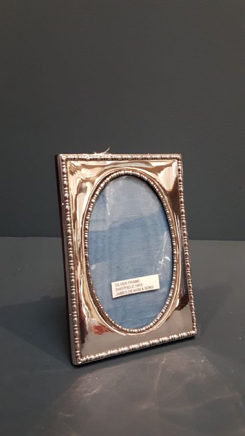 George V Silver Photo Frame