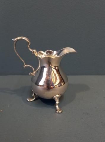 Fine George II Period Silver Cream Jug
