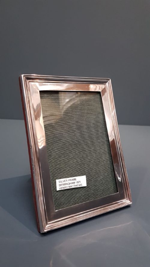 George V Silver Photo Frame