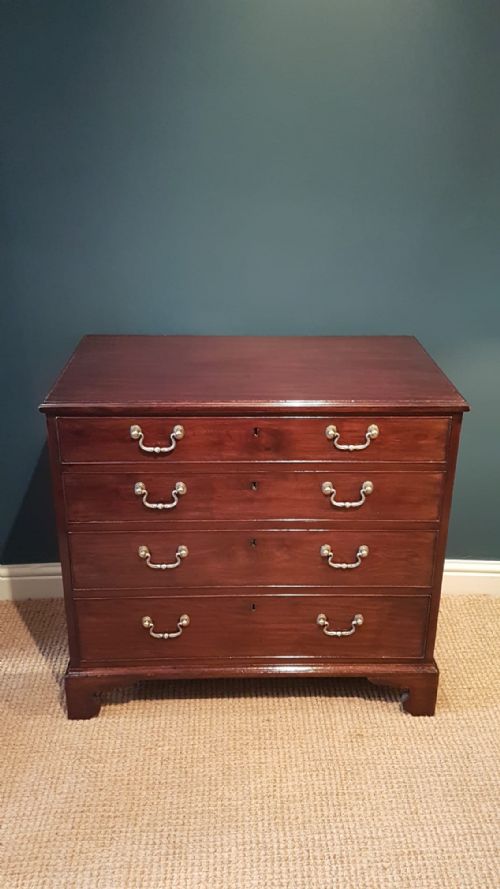 Small George III Mahogany Chest of Drawers