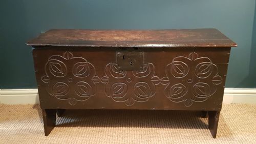 Period Oak Sword Box
