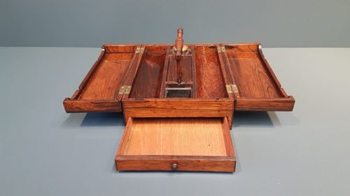 Regency Rosewood Pen and Ink Box