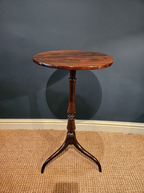 Regency Rosewood Tripod Table