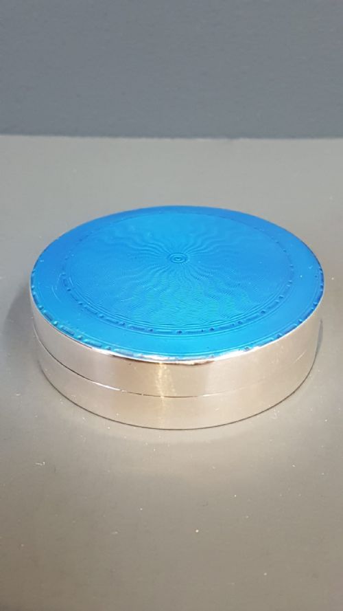 Edwardian Liberty Silver and Enamel Box