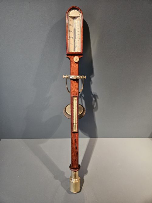 Victorian Rosewood Marine Stick Barometer