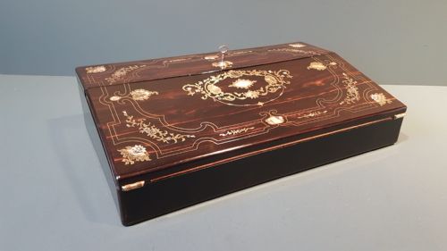 Early Victorian Coromandel Writing Slope