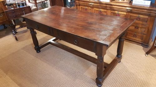 George II Oak Refectory Table.c.1740