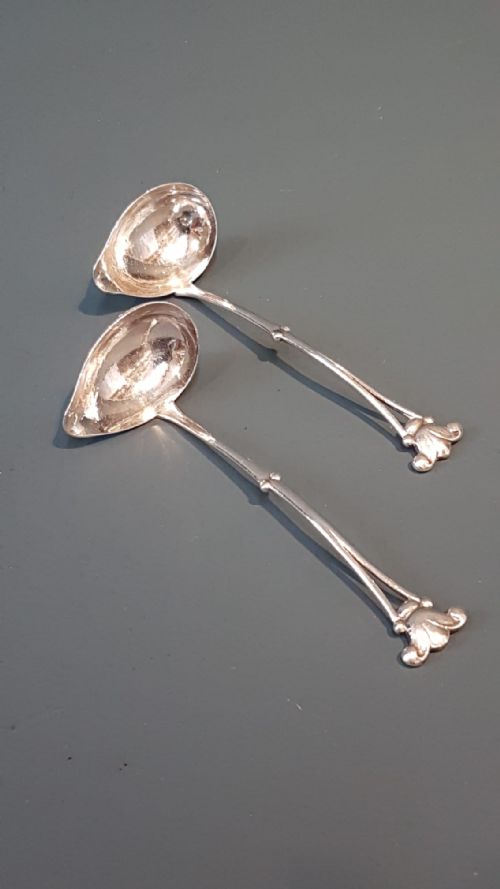 Pair of Silver Ladles by Georg Jensen