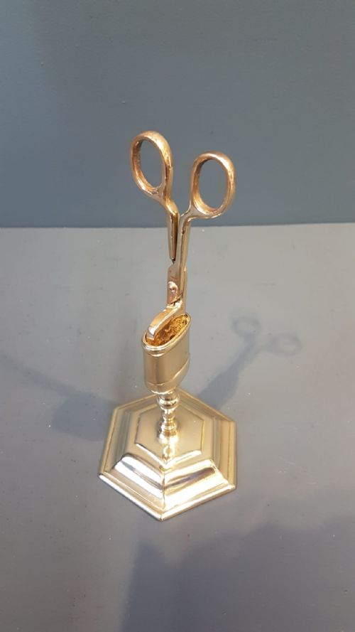 Georgian Snuffers and Stand