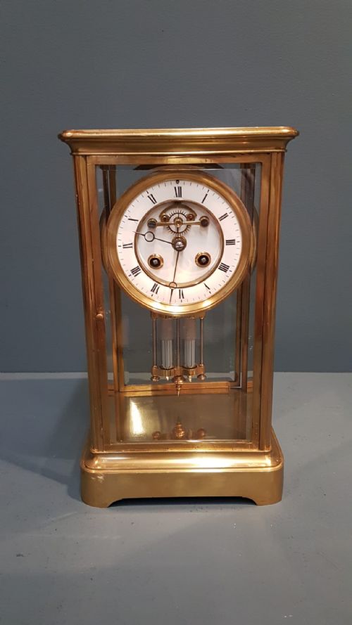 Victorian Four Glass Clock