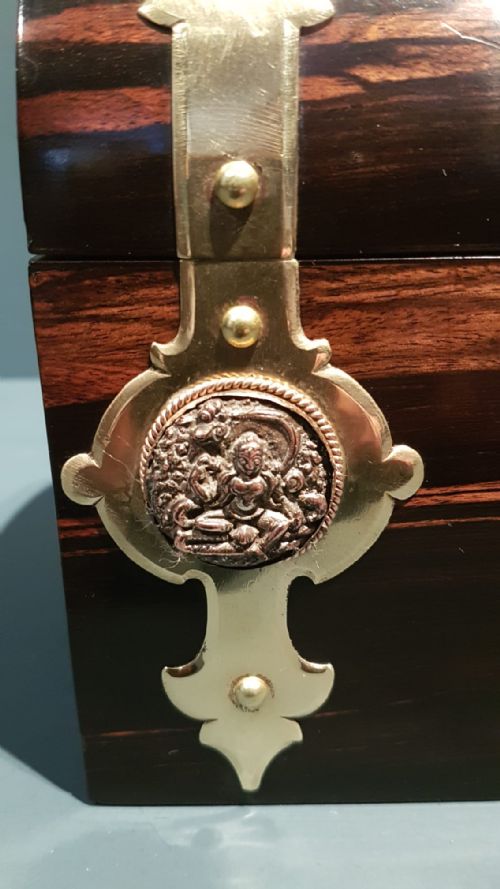 VICTORIAN COROMANDEL STATIONARY AND LETTER BOX - ADDITIONAL PHOTO 2
