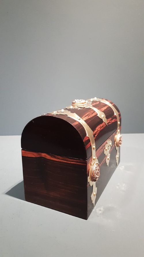 VICTORIAN COROMANDEL STATIONARY AND LETTER BOX - ADDITIONAL PHOTO 3