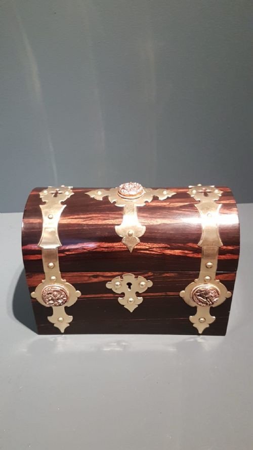 VICTORIAN COROMANDEL STATIONARY AND LETTER BOX - ADDITIONAL PHOTO 5