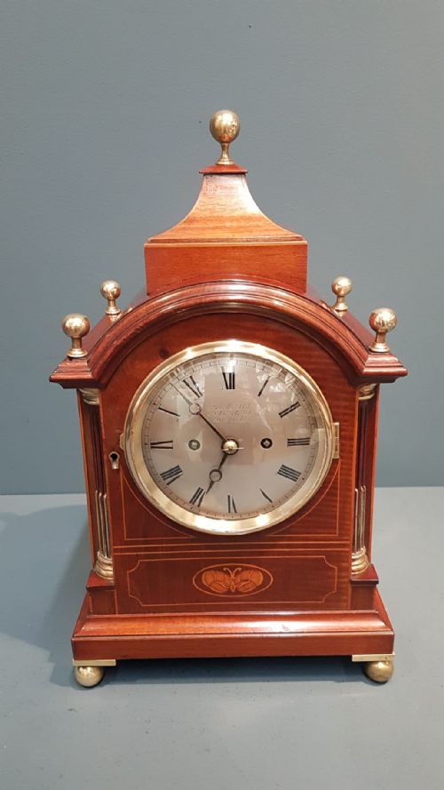 Russells Liverpool Double Fusee Bracket Clock