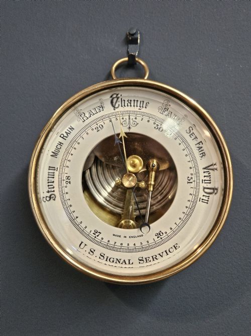 Edwardian US Signal Service Barometer