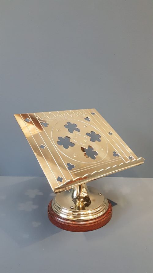 Victorian Cast Brass Book Lectern