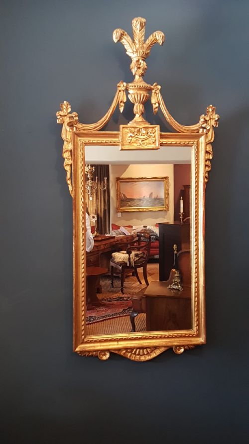 Superb Edwardian Gilt Mirror